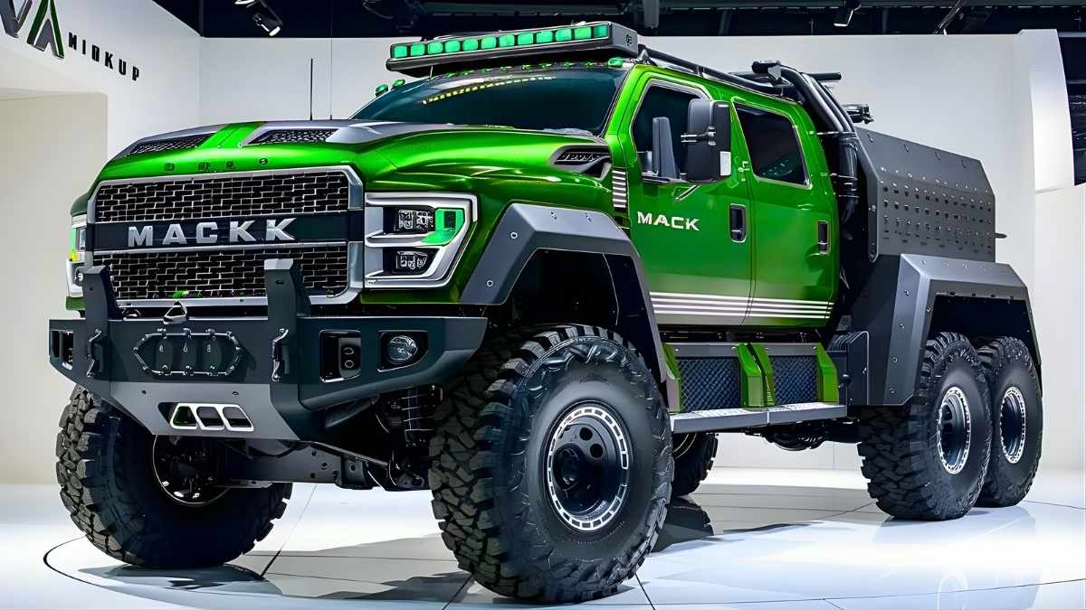 Mack Pickup 2026 Potencia V8 turbo diésel y tecnología avanzada para cada desafío