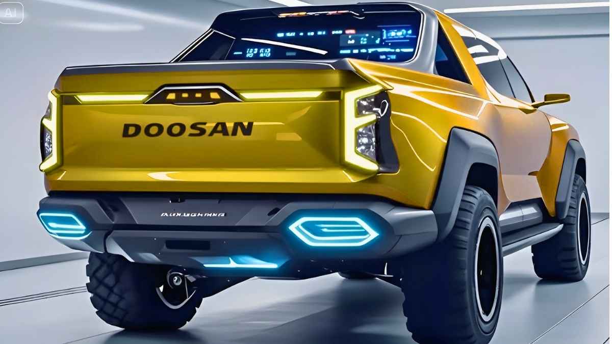 Doosan DX Pickup 2026 estilo superior con capacidad de carga extrema