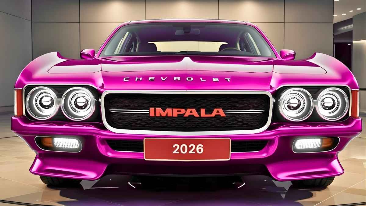 Interior del Chevrolet Impala 2026 Tecnología Futurista y Confort Premium