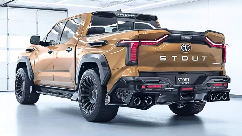Toyota Stout Pickup 2026 la legendaria camioneta regresa con diseño moderno y espíritu todoterreno