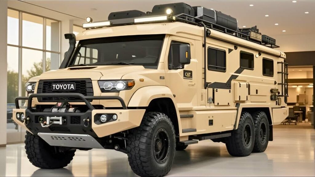 Toyota Sprinter 6×6 2026 el todoterreno extremo que redefine potencia y aventura