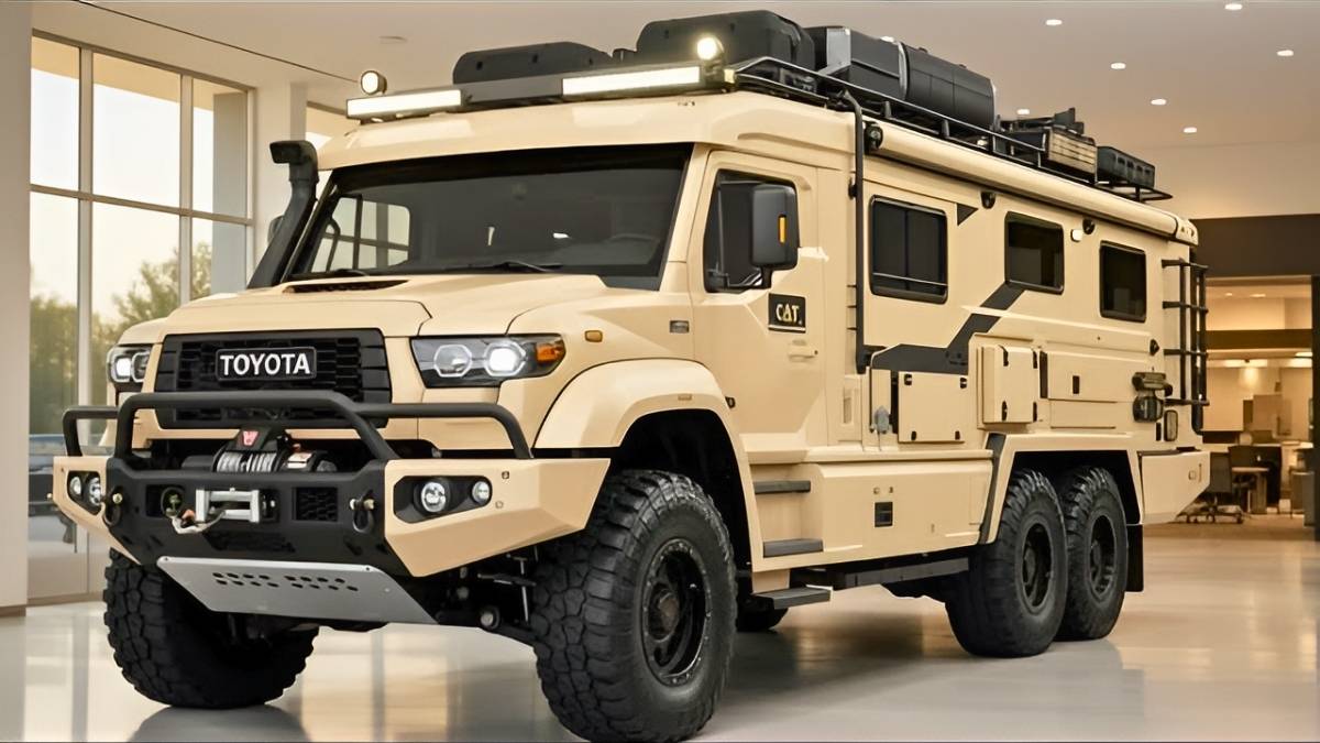 Toyota Sprinter 6×6 2026 el todoterreno extremo que redefine potencia y aventura