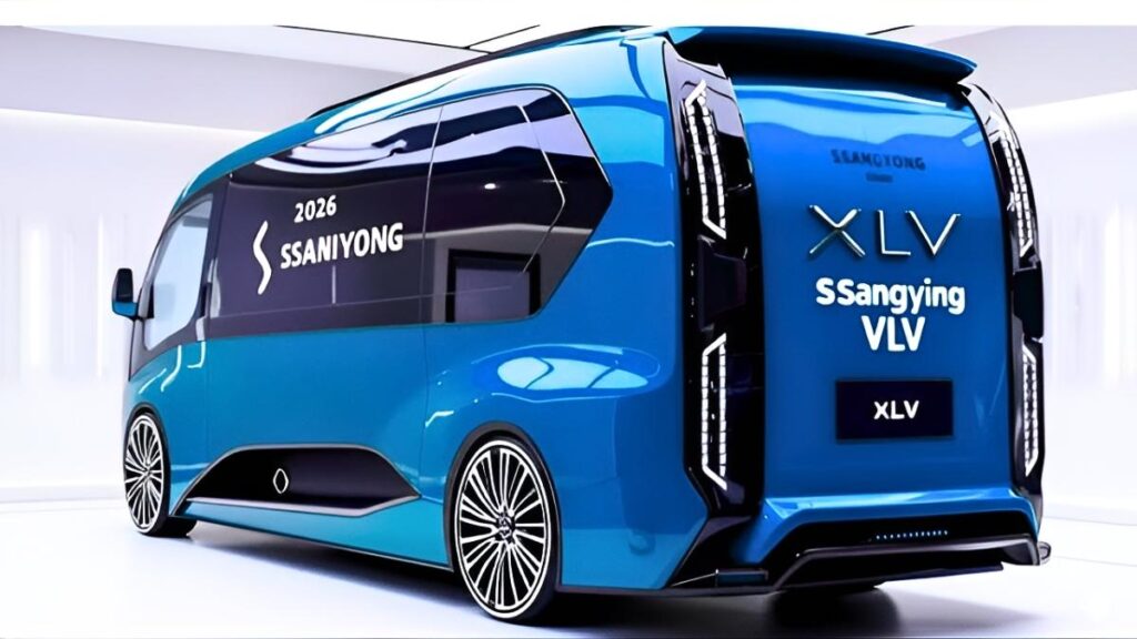 SsangYong XLV Camper Van 2026 espacio inteligente y tecnología moderna para viajeros
