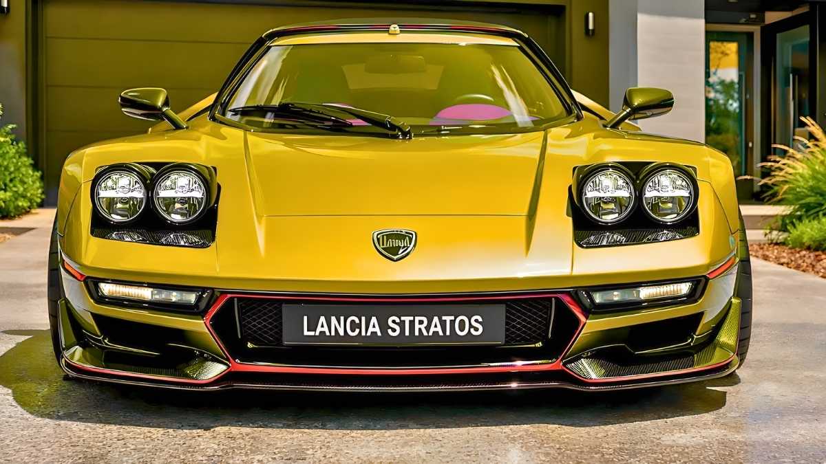 Lancia Stratos 2026 tradición deportiva y tecnología moderna en un supercoche único