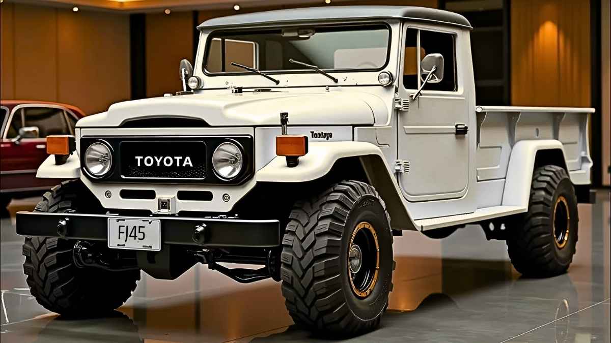 Toyota Land Cruiser FJ45 Pickup Robustez japonesa y estilo atemporal en cada detalle