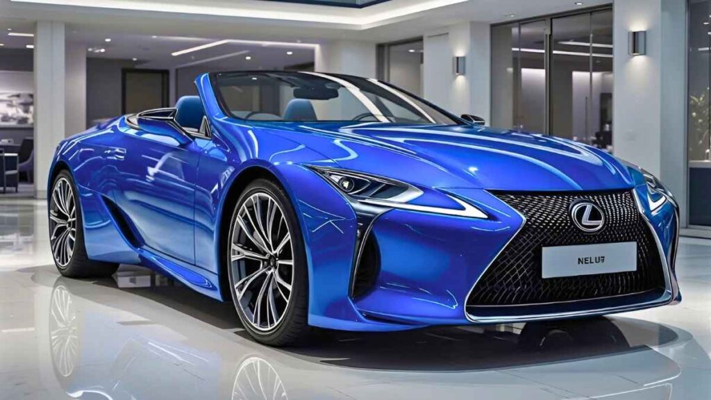 Lexus LC 500 Convertible 2026 diseño premium con espíritu deportivo